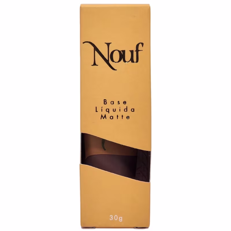 Base Líquida Matte Nouf 10 - 30 ML | Resistente à Água e ao Suor