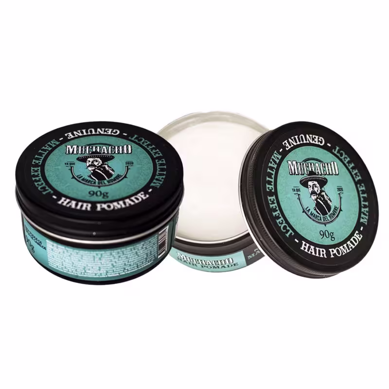 Kit 2 Pomadas Modeladoras Fixadoras Muchacho Matte Efeito Seco - Leve Mais por Menos
