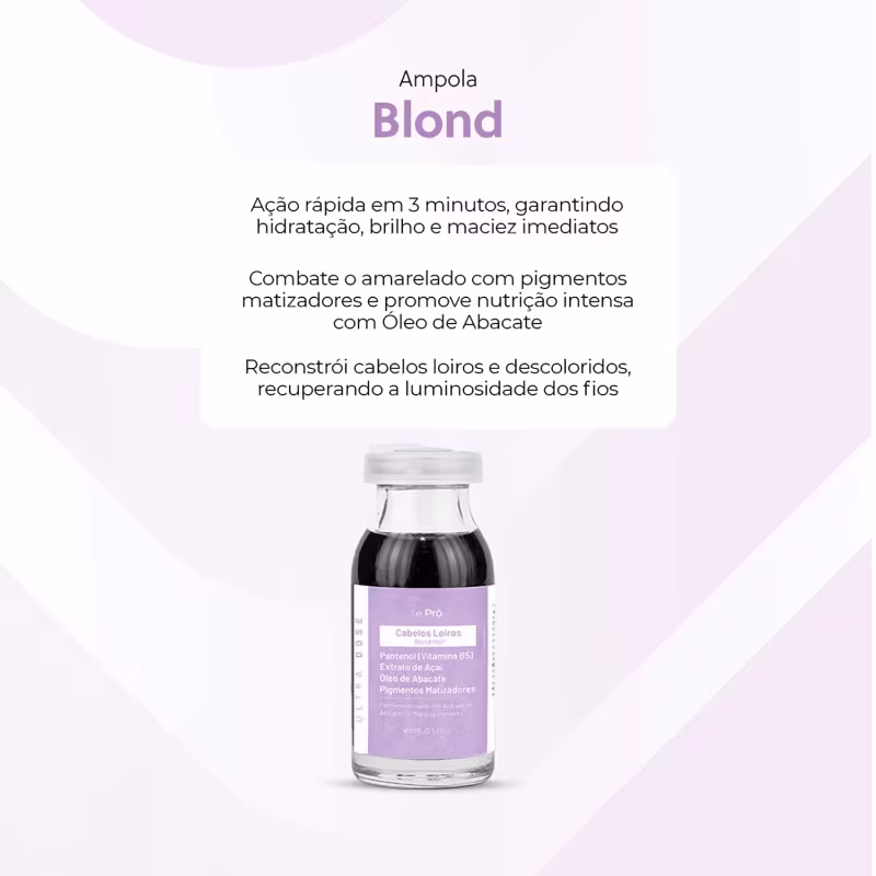 Ampola Ultradose Blond Loiras - Le Pro Cosmetics