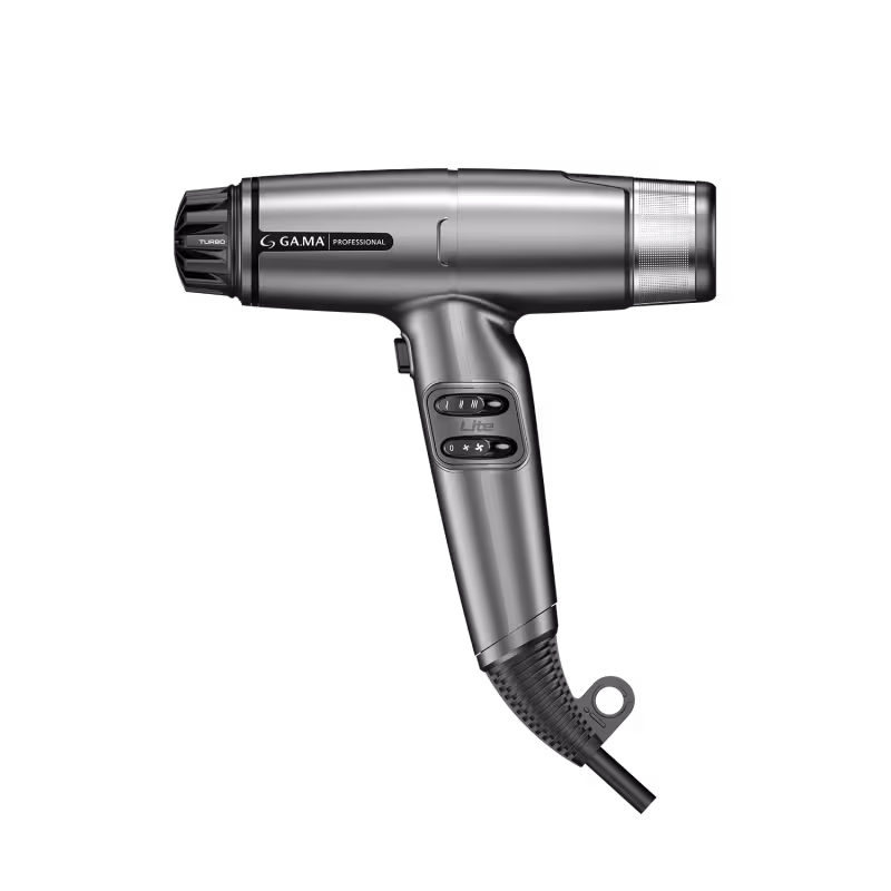 Kit Secador iQ Lite Max Silver e Prancha G-Evo Silk Chrome 220V