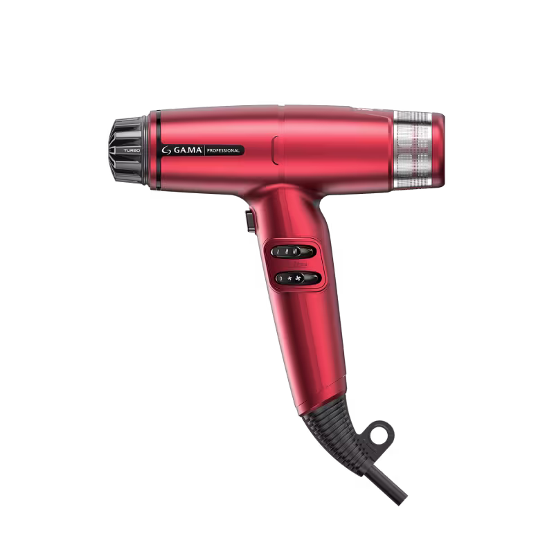 Kit Secador iQ Lite Max Red e Prancha G-Evo Silk Chrome 127V