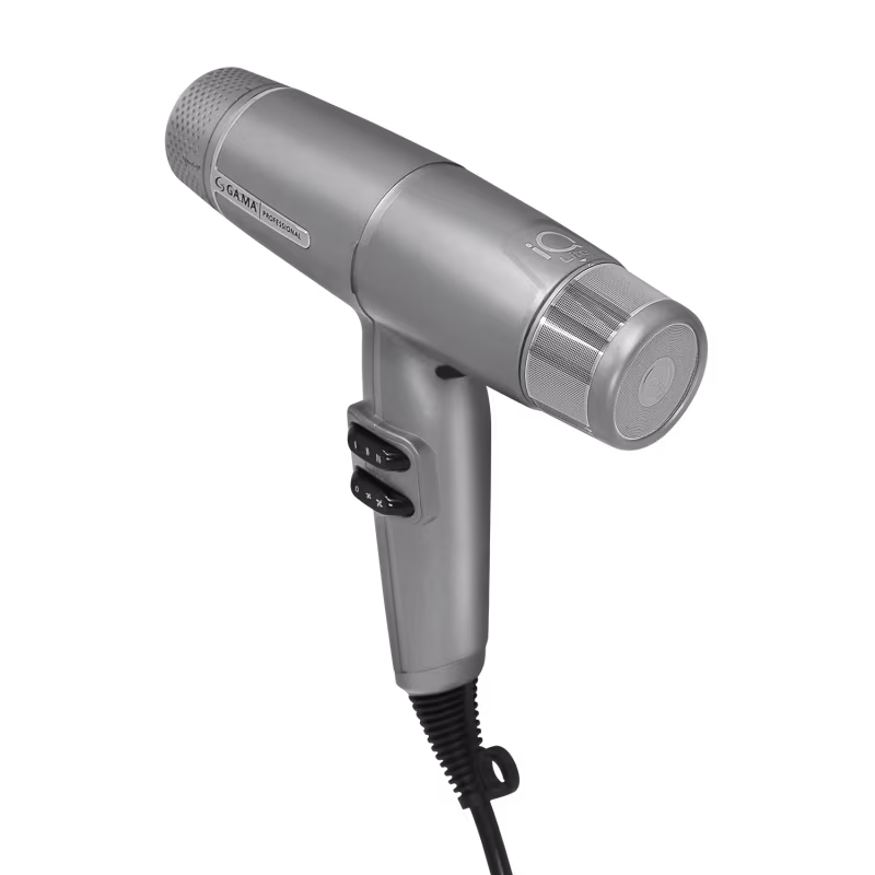 Kit Secador iQ Lite Silver e Modelador Salon Curl 38mm 220V