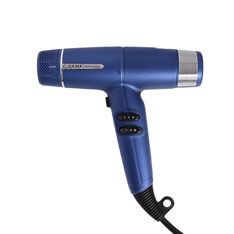 Kit Secador iQ Lite Blue e Modelador Salon Curl 25mm 220V