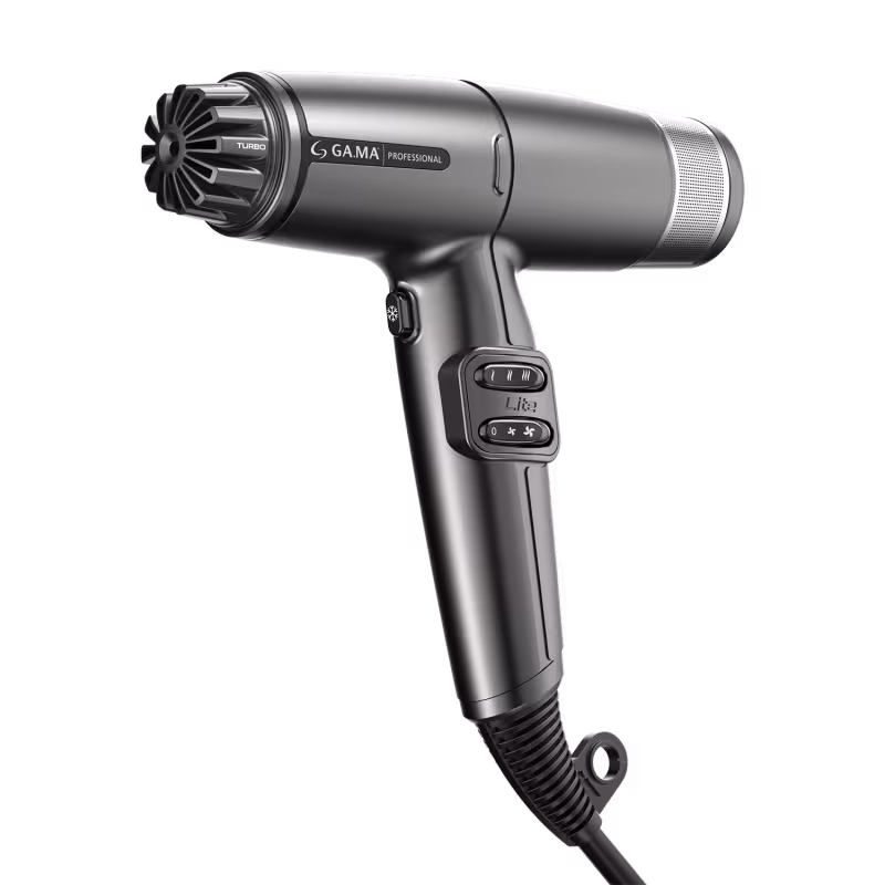 Kit Secador iQ Lite Max Silver e Prancha G-Evo Silk Chrome 127V