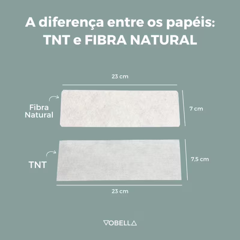 Kit Cera Chocolate Branco Coco e Lenço Descartável Depimiel
