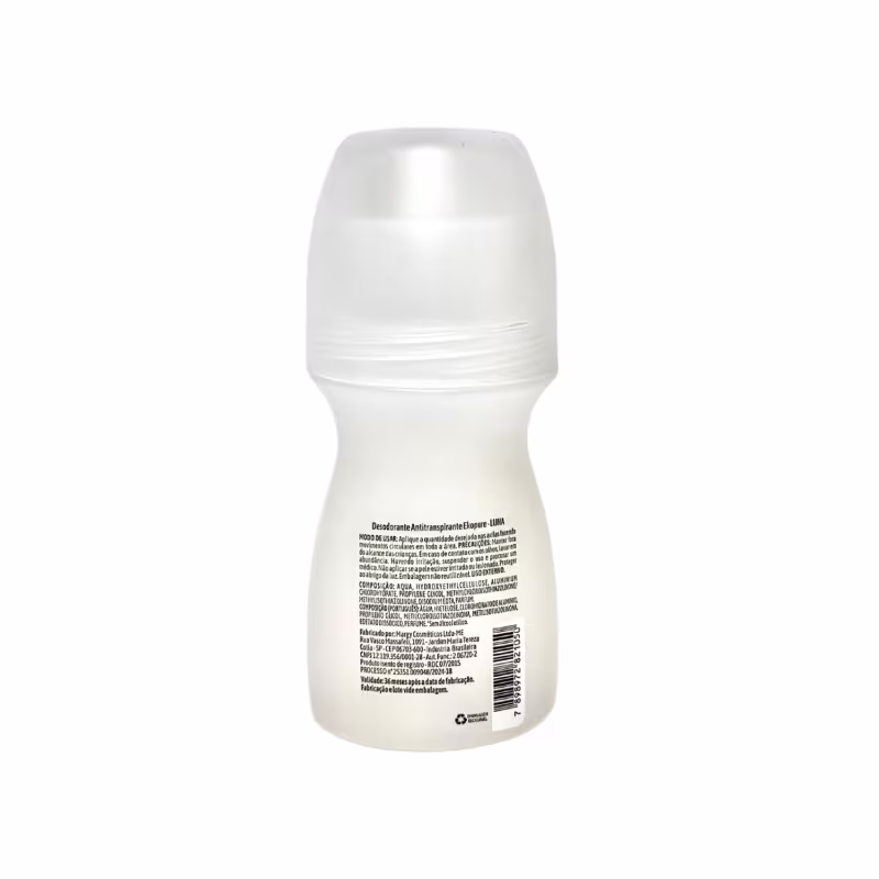 Kit 3 Desodorante Rollon Antitranspirante Luna Corpo Ekopure