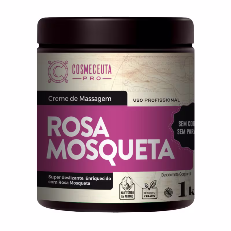 Cosmeceuta Pro Rosa Mosqueta - Creme para Massagem Corporal 1kg
