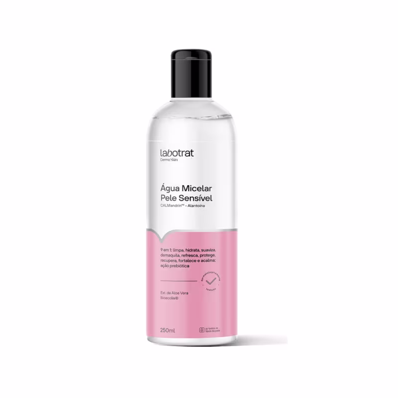 Água Micelar Pele Sensível 9 em 1 Dermo Skin Labotrat 250ml