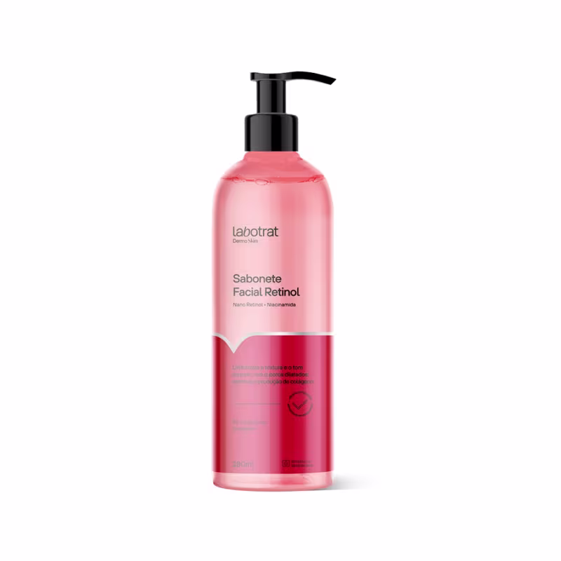 Sabonete Facial Retinol Colágeno Dermo Skin Labotrat 280ml
