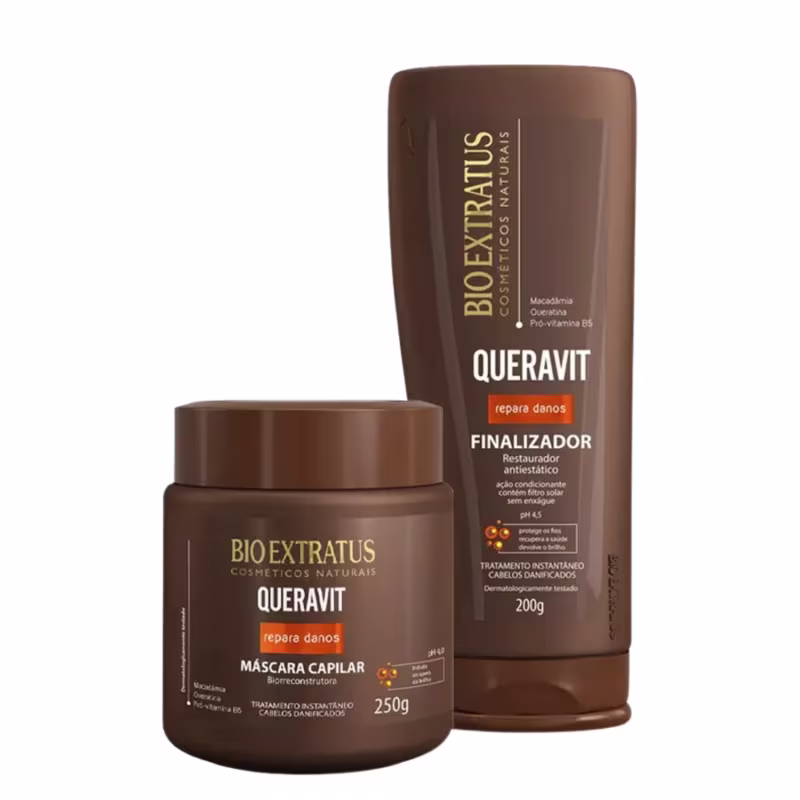 Kit Bio Extratus Queravit Máscara + Finalizador