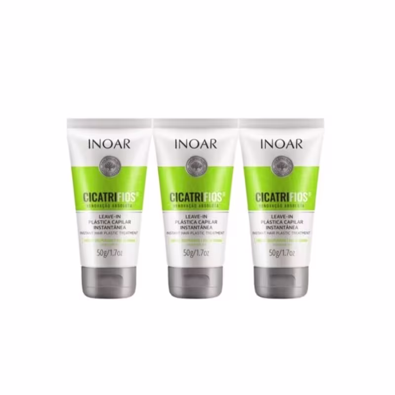 Inoar Kit Cicatrifios 3 Leave-in 50g