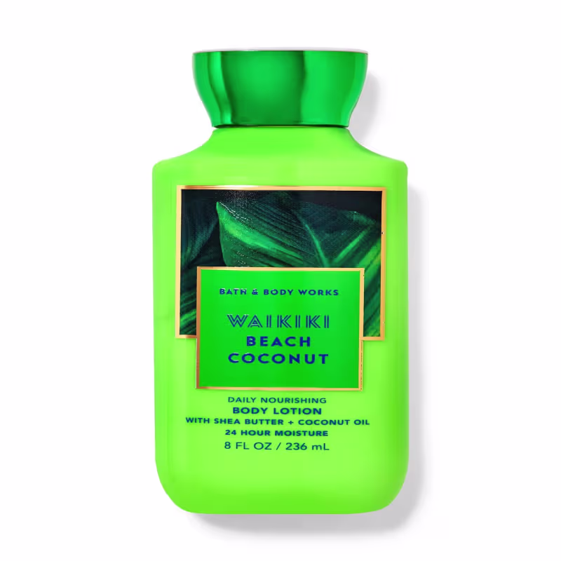 Creme Corporal Bath & Body Works Waikiki Beach Coconut 236ml