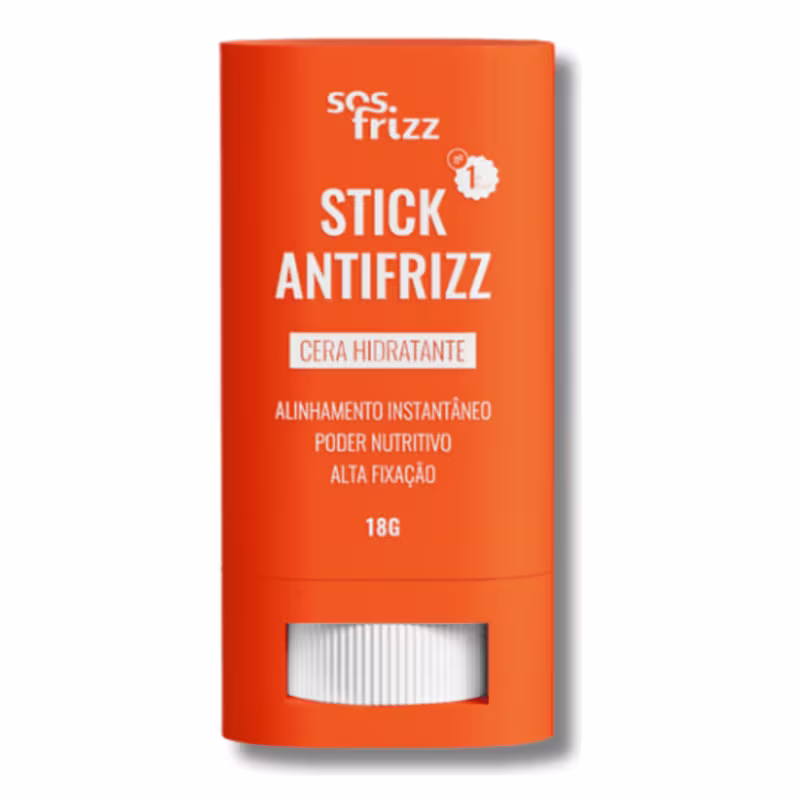 Cera Stick Antifrizz Hidratante Alta Fixação - Sos Frizz 18g