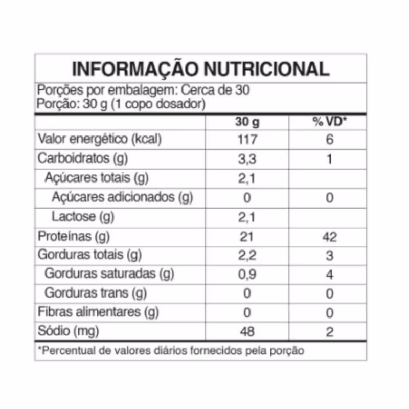 Nutrends 100% Whey Protein Concentrado Baunilha - Suplemento Alimentar em Pó 907g