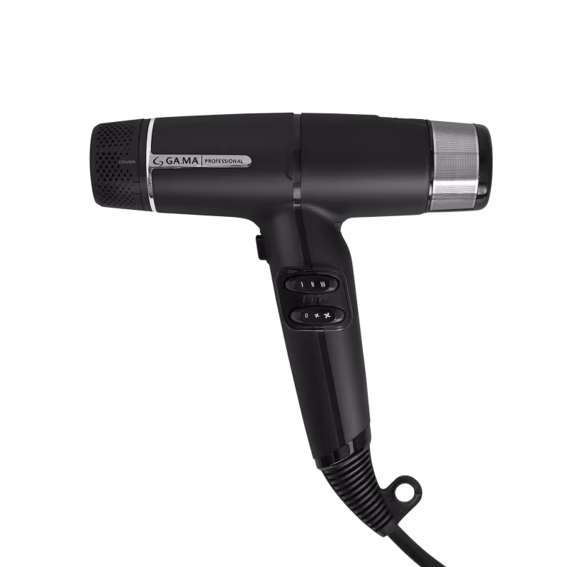 Kit Secador iQ Lite Black e Modelador Salon Curl 32mm 220V