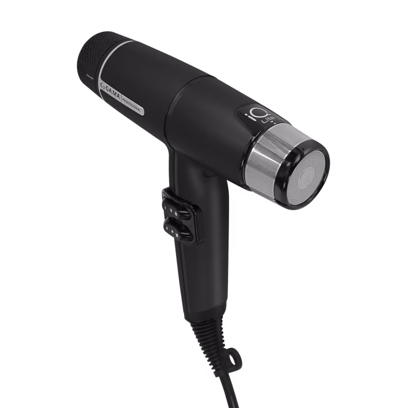 Kit Secador iQ Lite Black e Modelador Salon Curl 32mm 220V