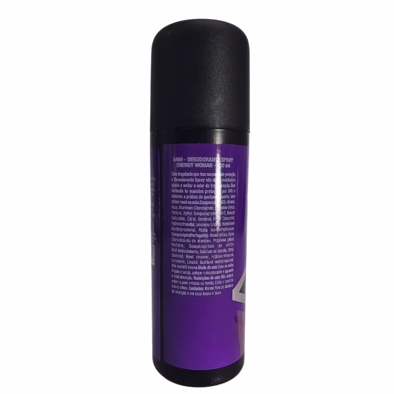 Abelha Rainha Energy Desodorante Spray Antitranspirante Woman 100ml
