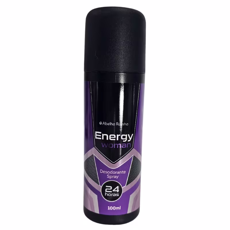 Abelha Rainha Energy Desodorante Spray Antitranspirante Woman 100ml