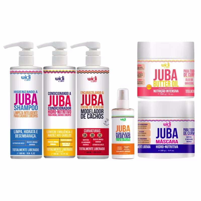 Kit Widi Care Juba Sh Cond Encaracolando Blend Masc Manteiga