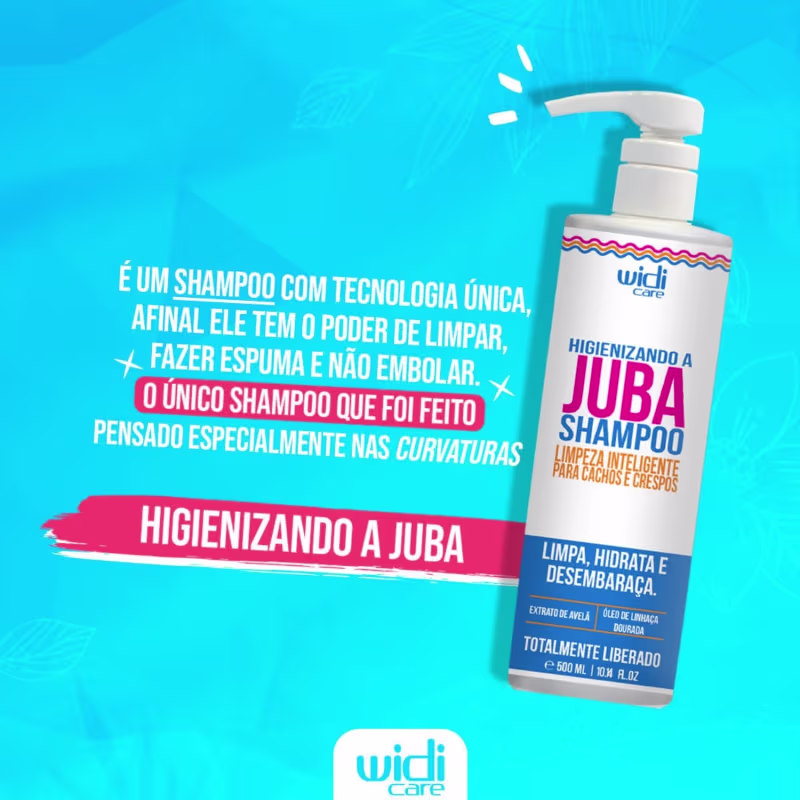 Kit Widi Care Juba Sh Cond Encaracolando Blend Masc Manteiga
