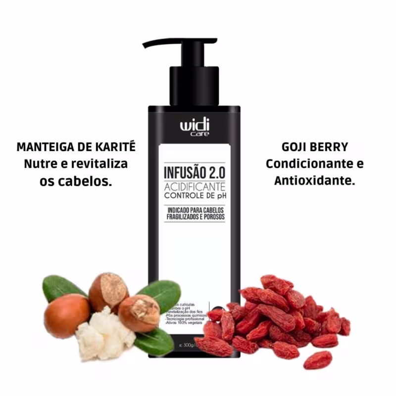 Kit Widi Care Shampoo Acidificante Infusão 2.0 Serum Liso