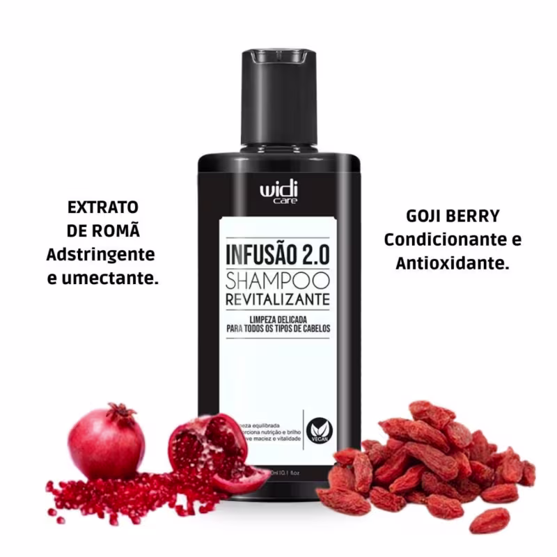 Kit Widi Care Shampoo Acidificante Infusão 2.0 Serum Liso