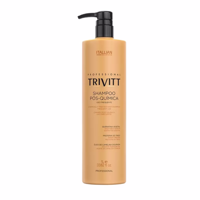 Kit Shampoo Trivitt Hidratante 1L + 4 Condicionador 200ml