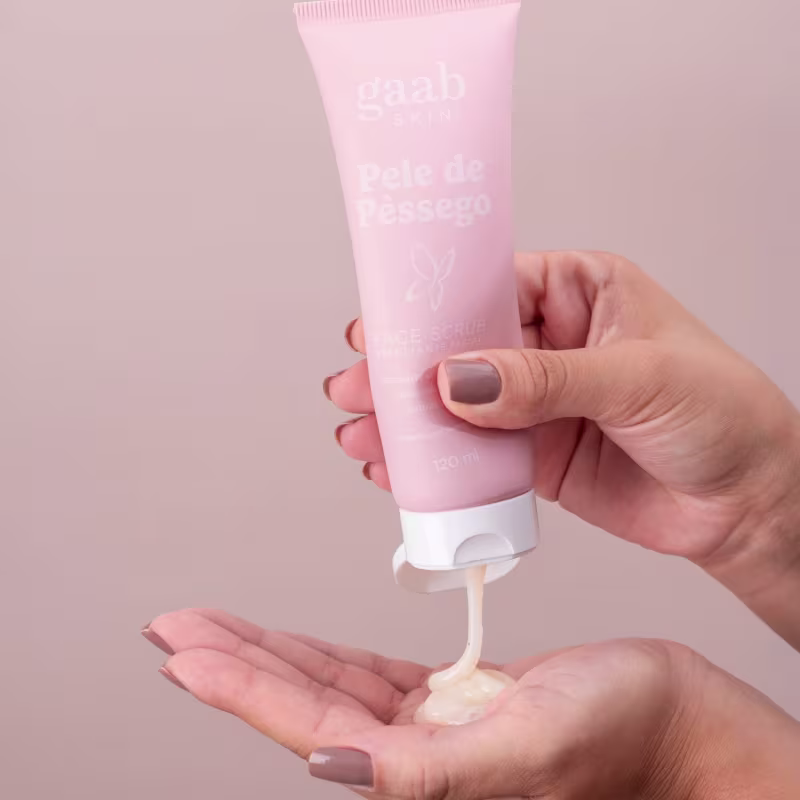 Esfoliante Facial Pele de Pêssego
