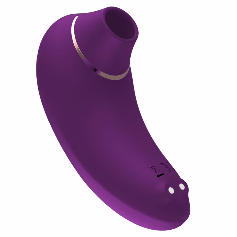 Adão e Eva Roxo - Estimulador e Sugador Clitoriano
