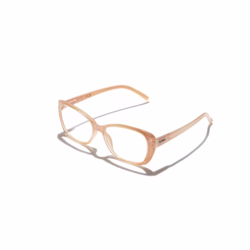 Óculos Lupa Basic Feminina Nude Munila Cor:Nude;Grau:1,75