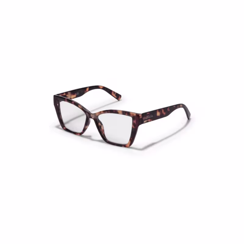 Óculos Lupa De Aumento Animal Print Feminino Grau Munila Grau:2,75;Cor:Animal Print
