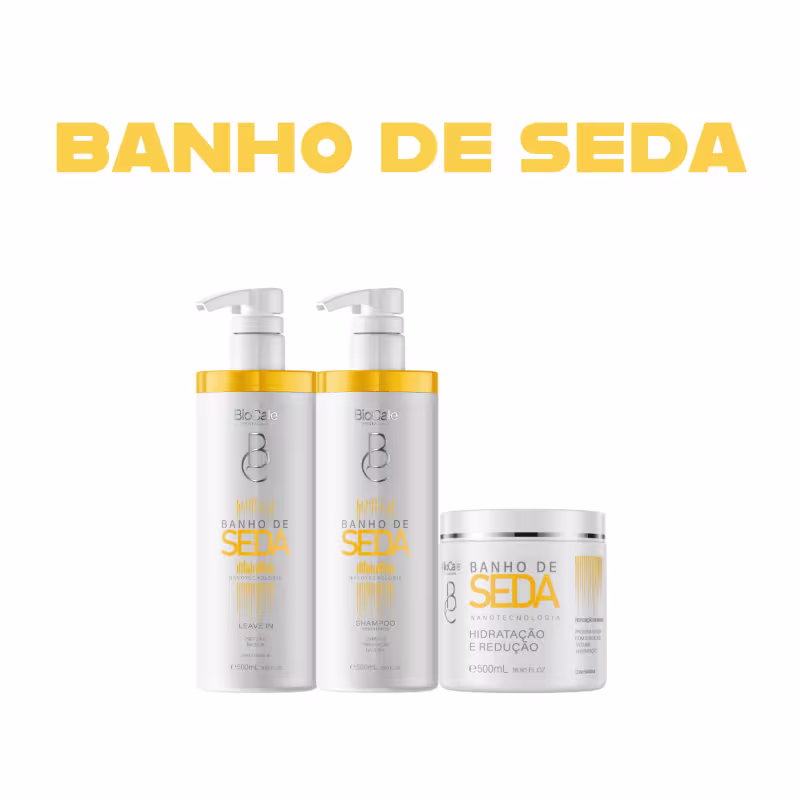 Leave-in Biocale Banho de Seda 500ml
