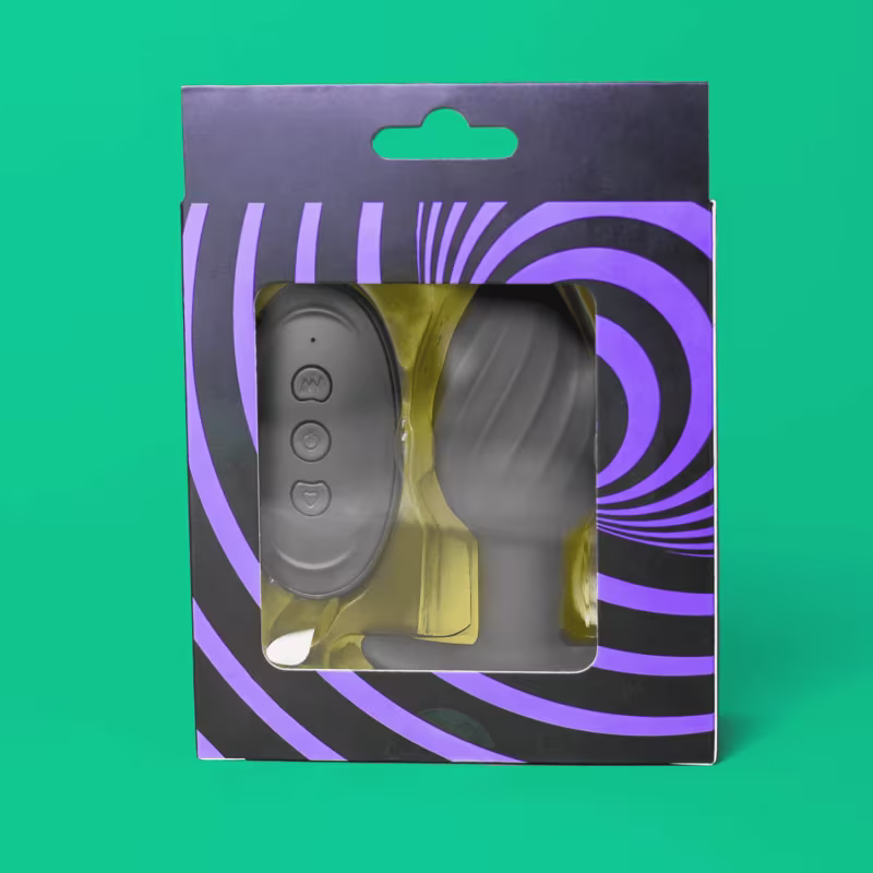 Plug Anal Cool M com Controle Remoto