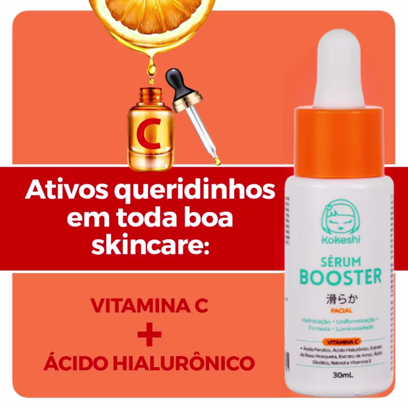 Kit Rosa Mosqueta 5 itens Kokeshi Limpeza e Hidratação
