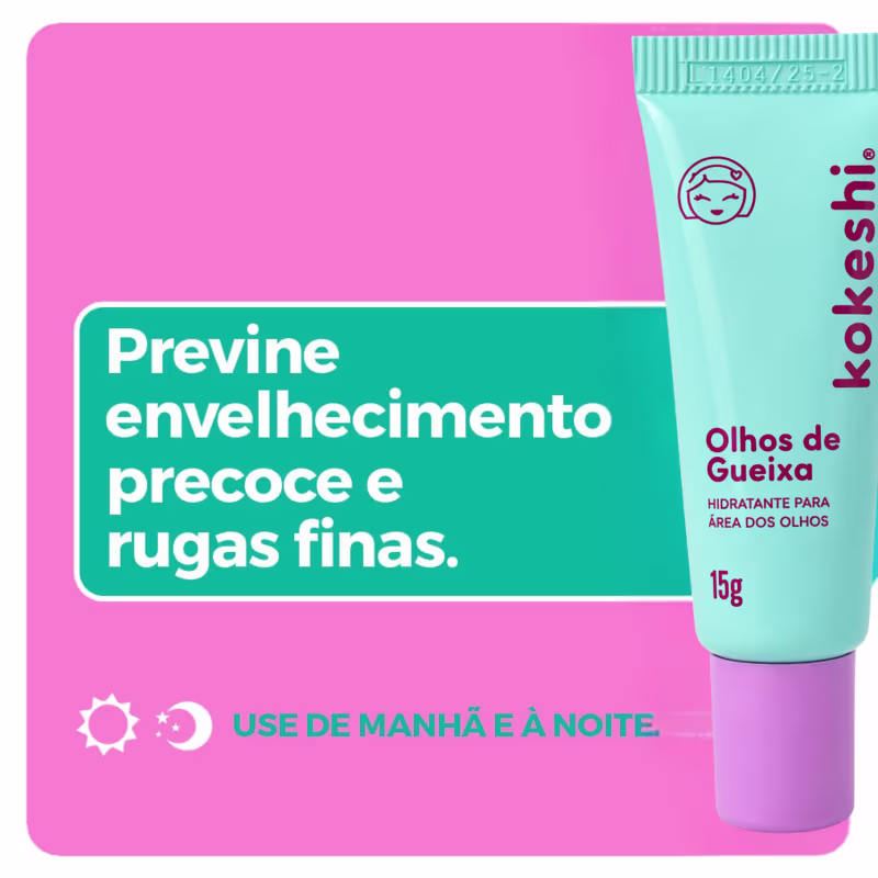 Kit Renovadores Kokeshi Pele de Porcelana Gueixa Sérum Vit C