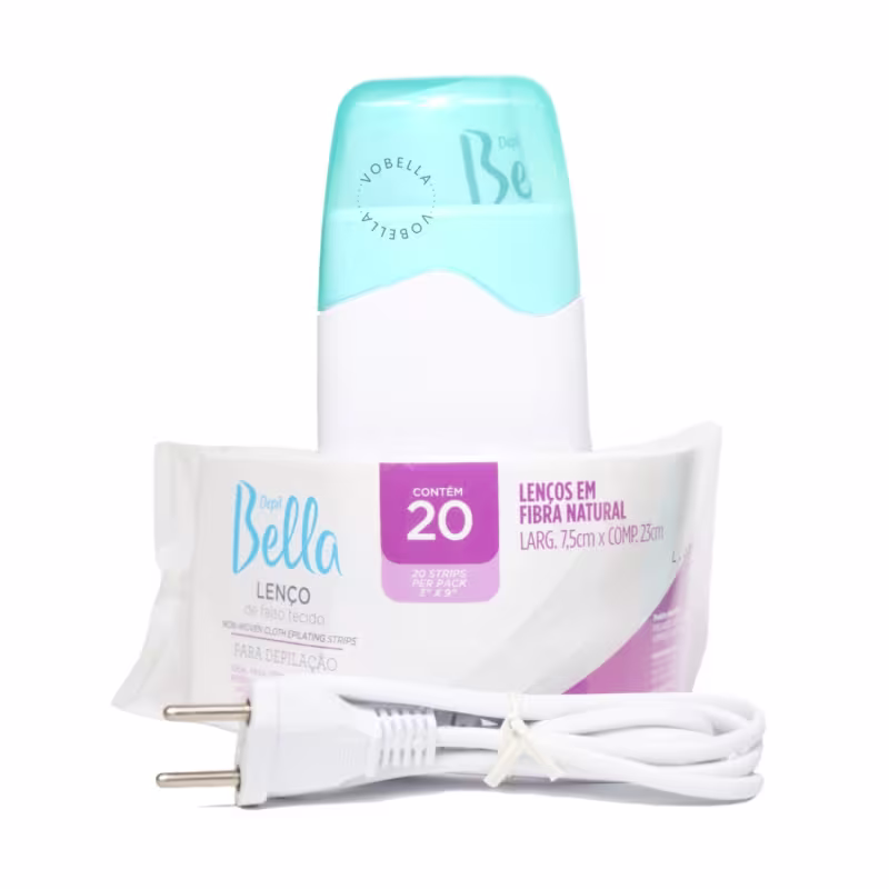 Kit 6 Roll-on Pré Pós Depilação Aquecedor Bivolt Depil Bella