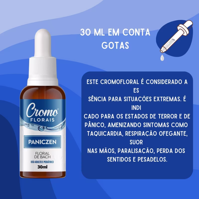 Floral De Bach Paniczen - Sentimento De Autocontrole 30ml