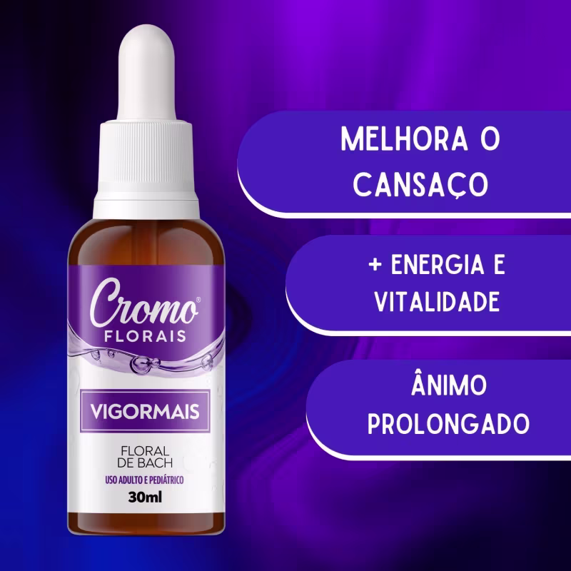 Floral De Bach Vigormais - Energia Fisica E Mental 30ml