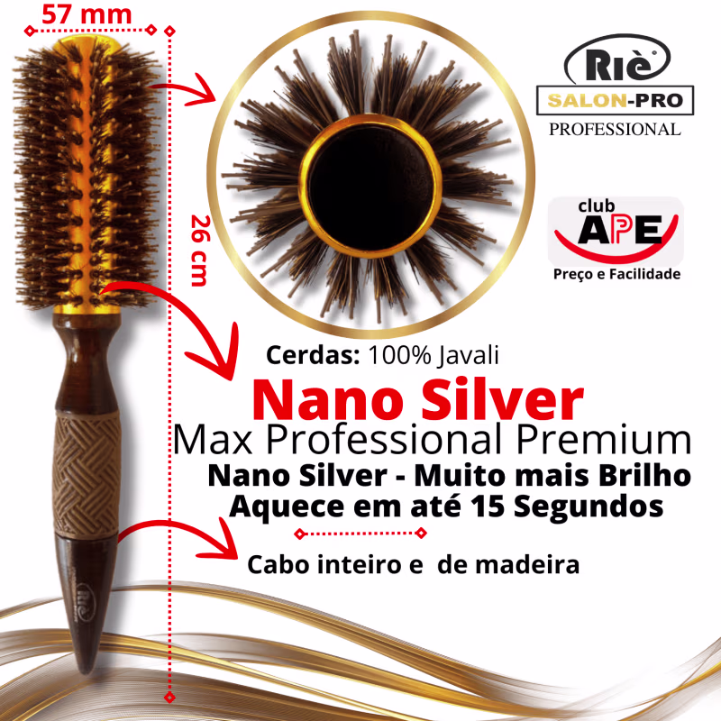 KIT 2 ESC PROF  INFINITI 47,57+1 PINCEL RIE SALON PRO
