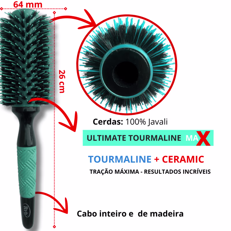 KIT 3 ESC PROF  ULTIMATE 47, 57, 64 MM + PENTE RIE SALON PRO
