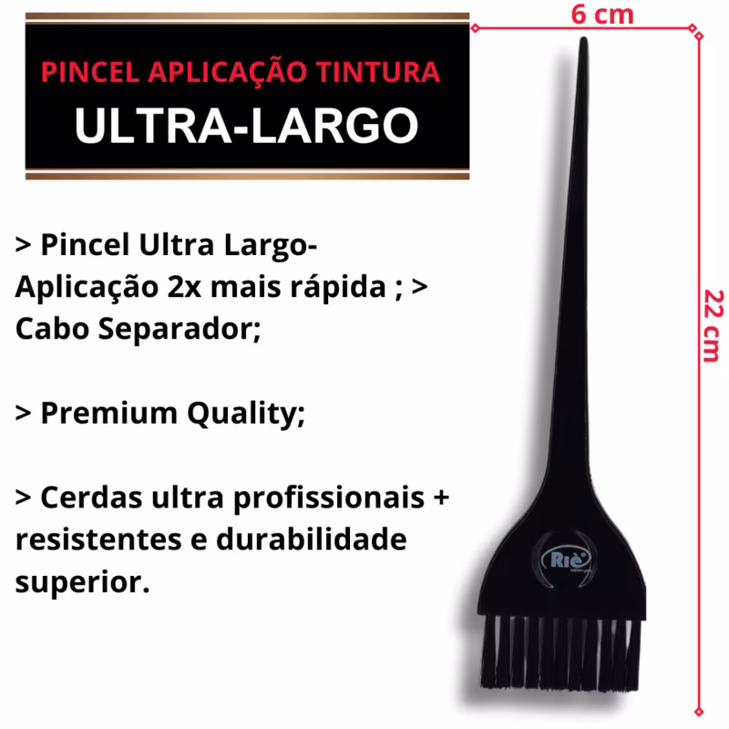KIT 3 ESC PROF  DETANGLING 47, 57, 64 MM + PINCEL RIE SALON PRO