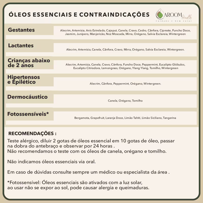 Óleo Essencial Gengibre - puro 10 ML Aroom Health