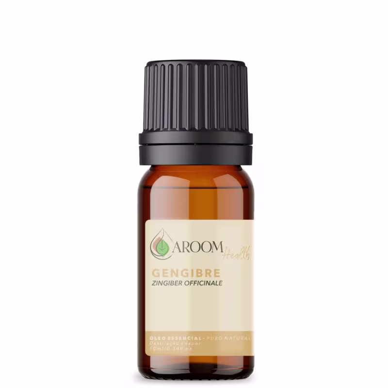Óleo Essencial Gengibre - puro 10 ML Aroom Health
