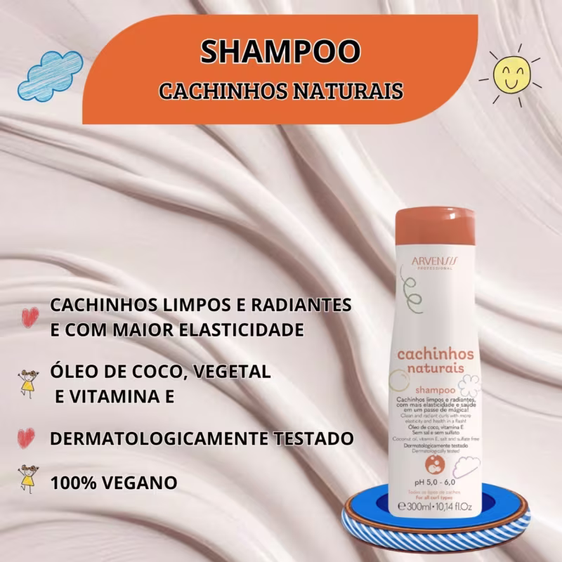 Kit Arvensis Cachinhos Sh Cond Ativador Crespos Geleia Alta