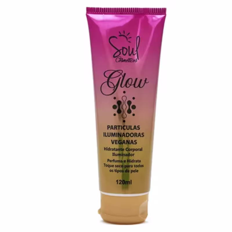 Hidratante Iluminador Glow 120ml Soul Cosméticos