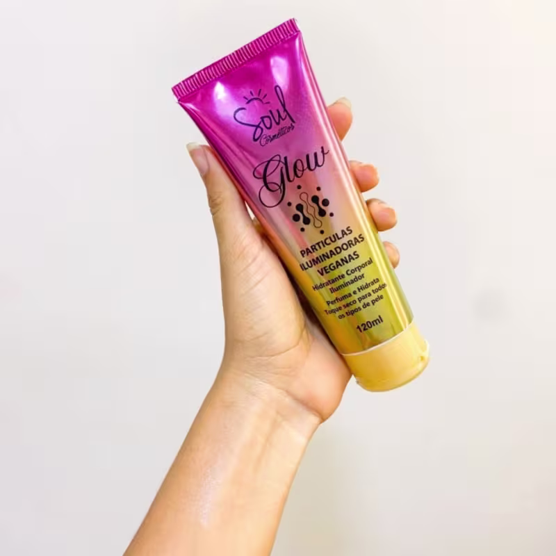Hidratante Iluminador Glow 120ml Soul Cosméticos