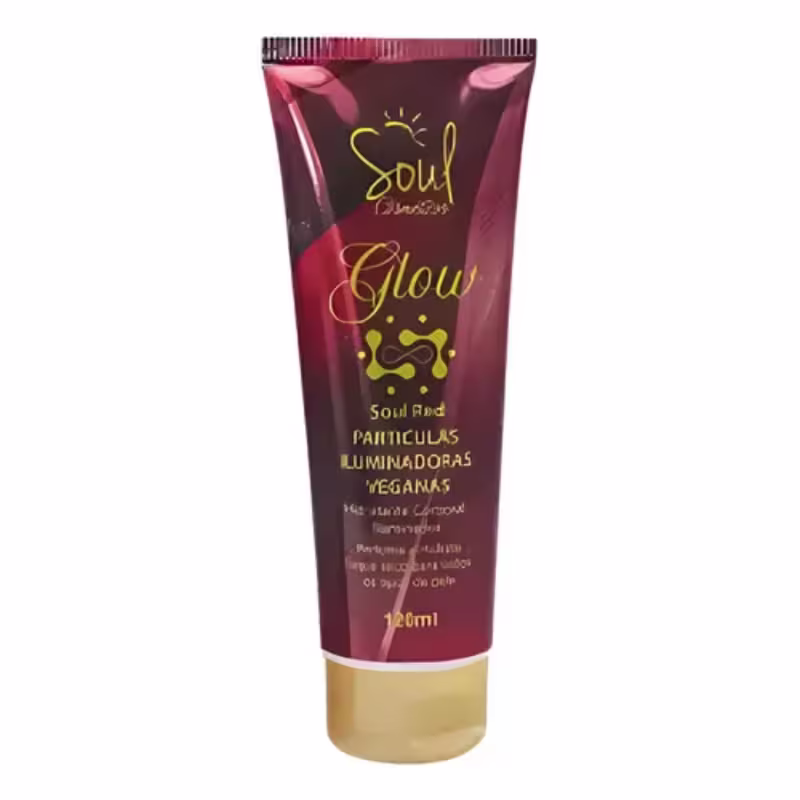 Hidratante Iluminador Glow Soul Red 120ml Soul Cosméticos