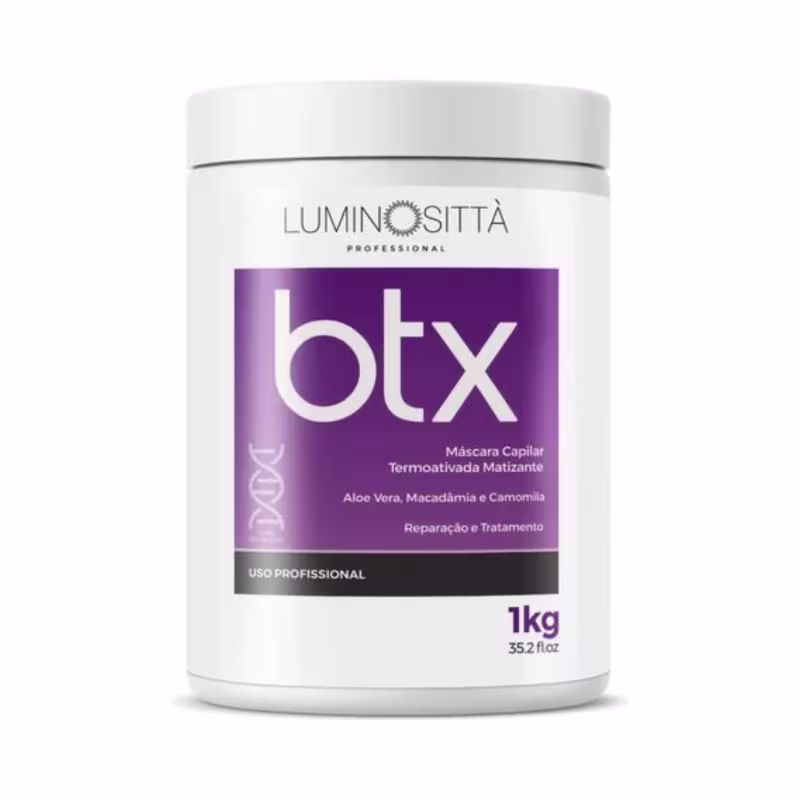 Máscara Botox Btx Matizador Anti Frizz 1Kg Luminosittà