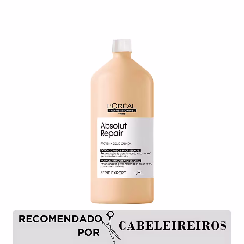Kit L'Oréal Professionnel Serie Expert Absolut Repair Gold Quinoa + Protein Salon Duo (2 Produtos)