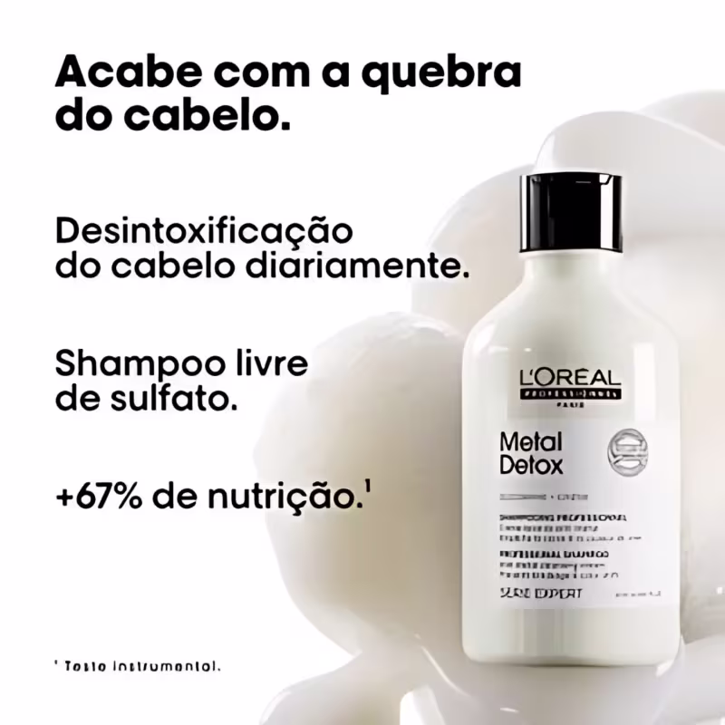 Kit L'Oréal Professionnel Metal Detox + Absolut Repair 10 in 1 (3 Produtos)
